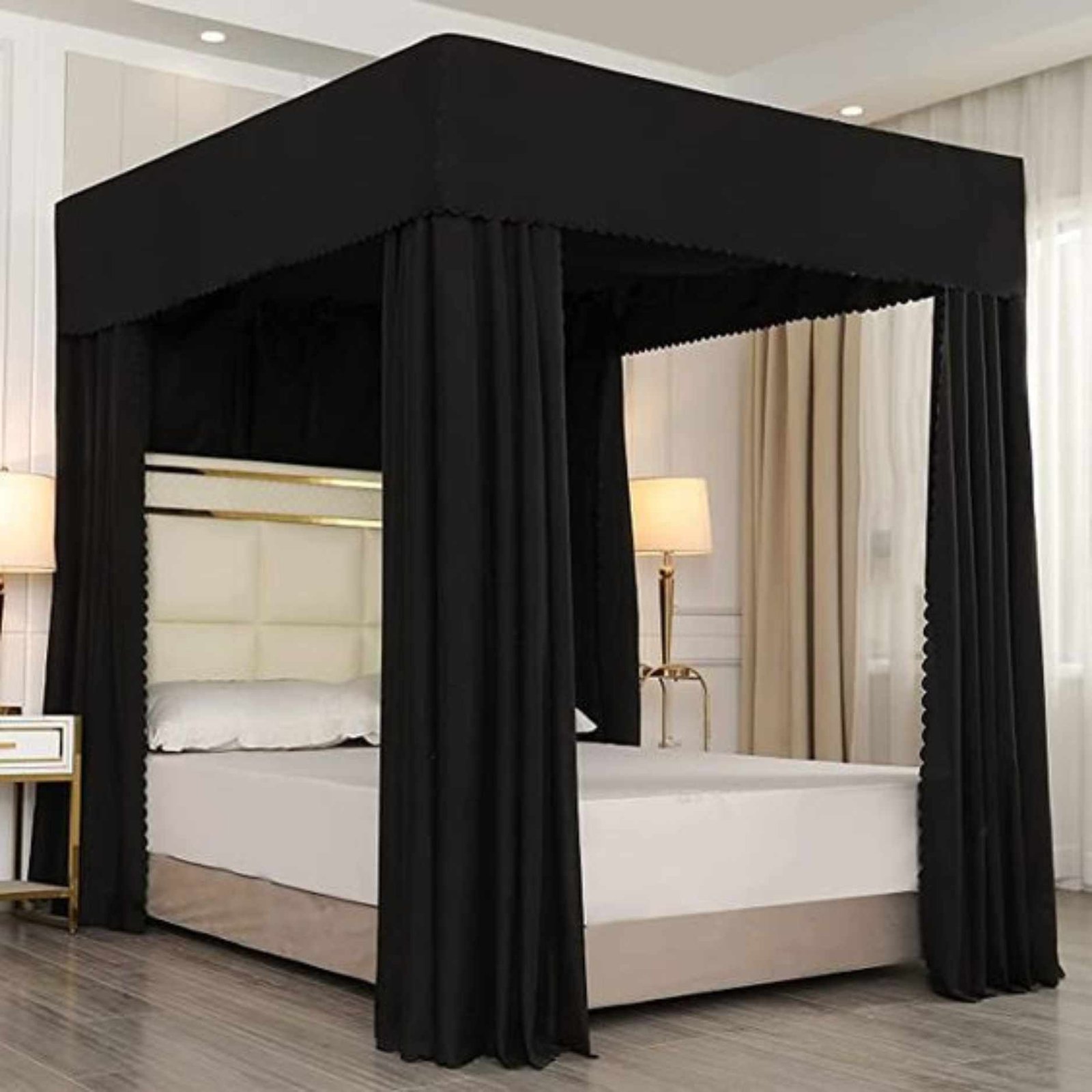 bedroom curtain design in Dubai