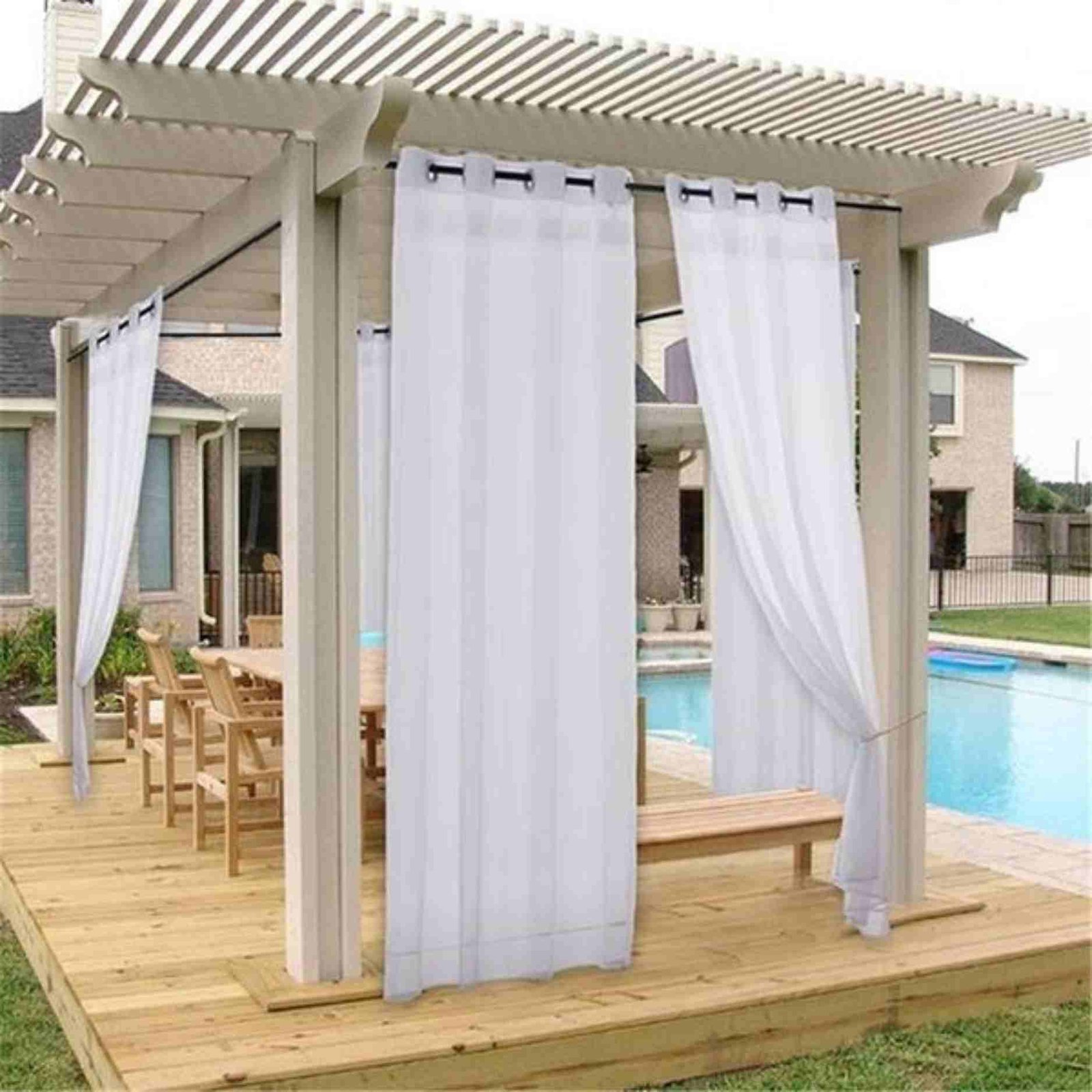 outdoor curtains in Dubai