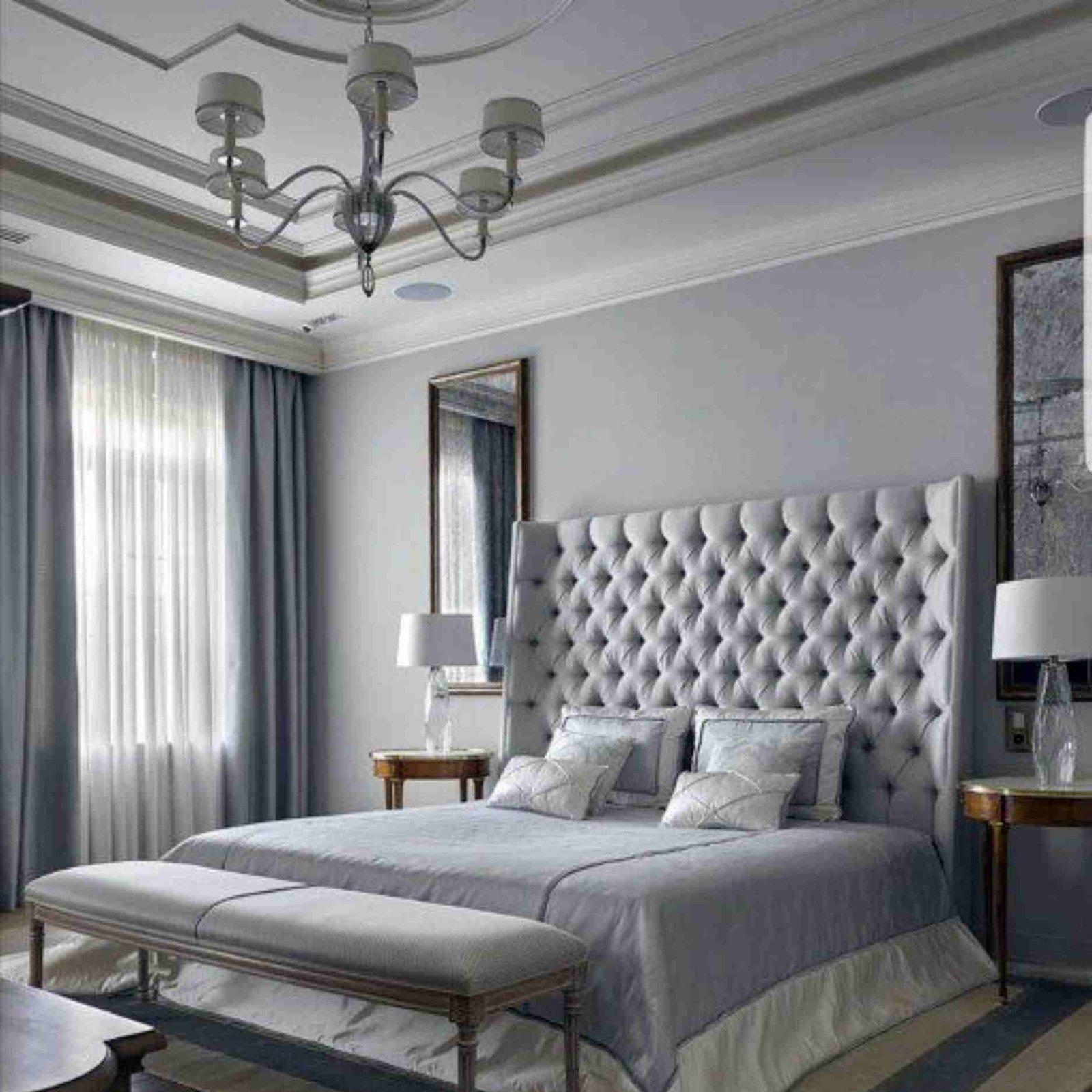 bedroom curtain design in Dubai